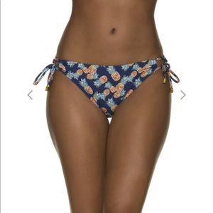 Helen Jon tunnel side swim bottom - pineapple
